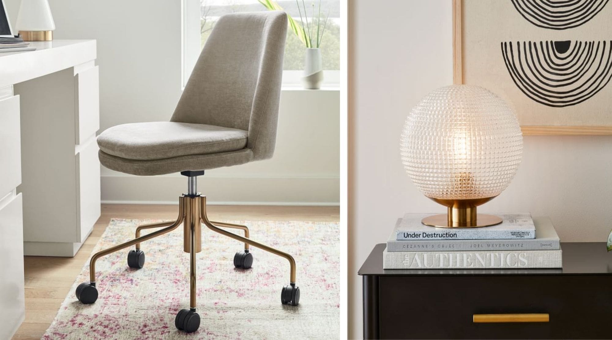Perfect additions to accessorize the West Elm Mini Desk