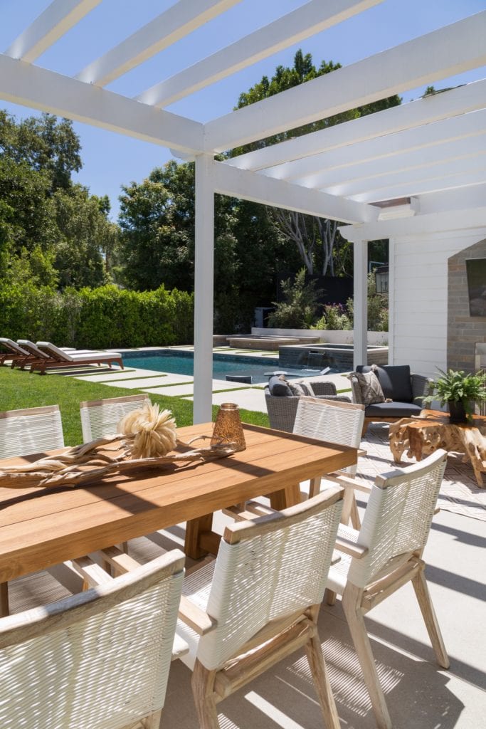 The award winning outdoor space at Encino, designed by Laura U