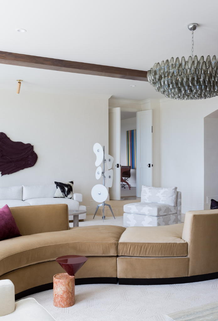 Formal Living Room Pebble Beach Interior Design