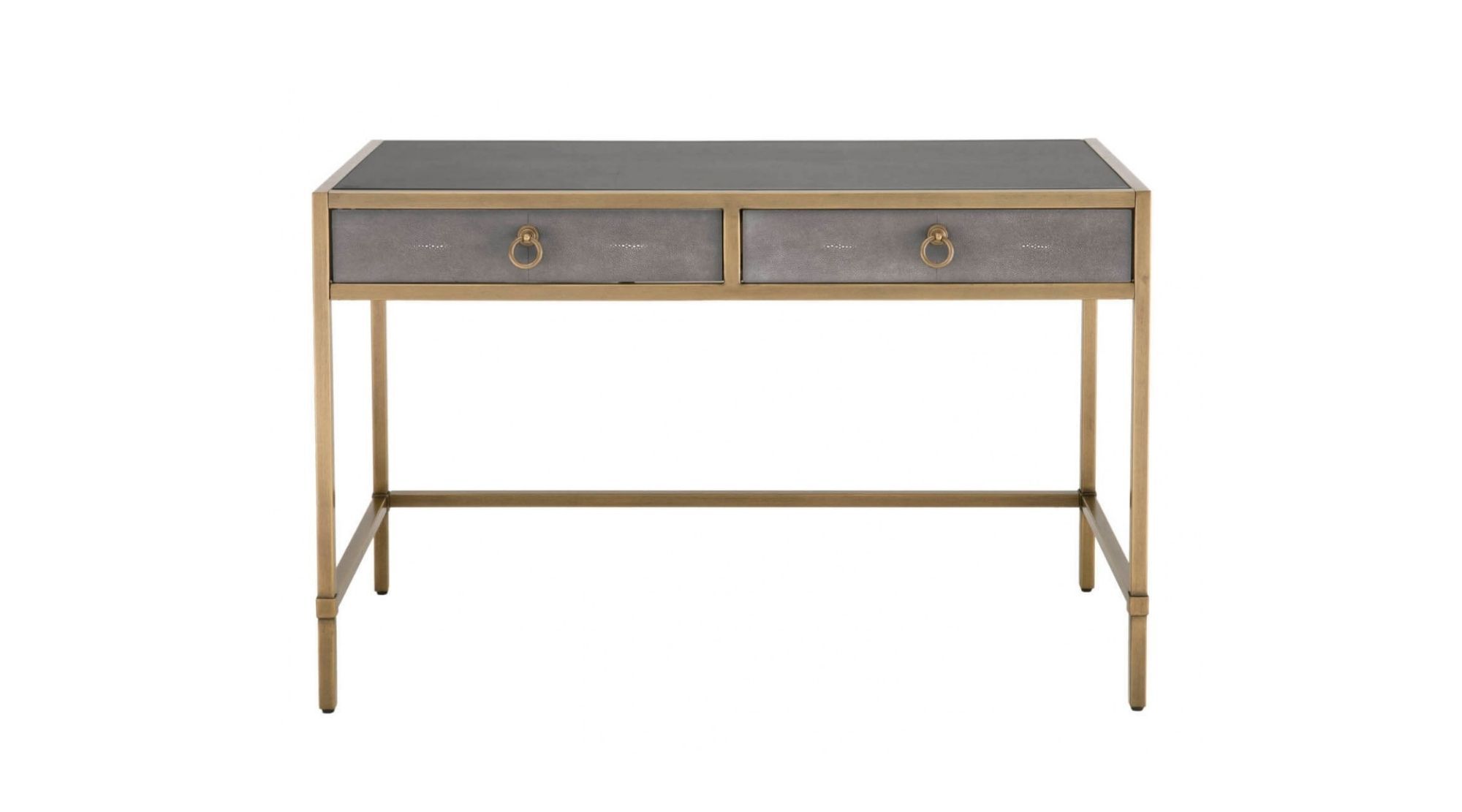 Stott Writing Desk, Gray from One Kings Lane that's perfect for small spaces