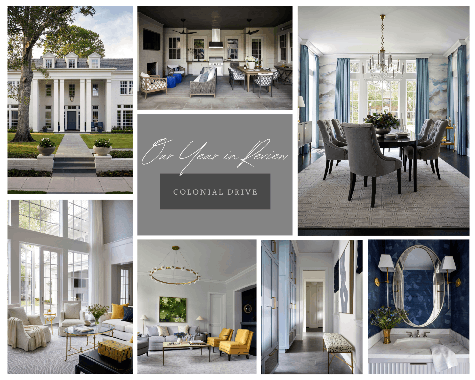 We ended the year with this stunning Colonial Drive renovation