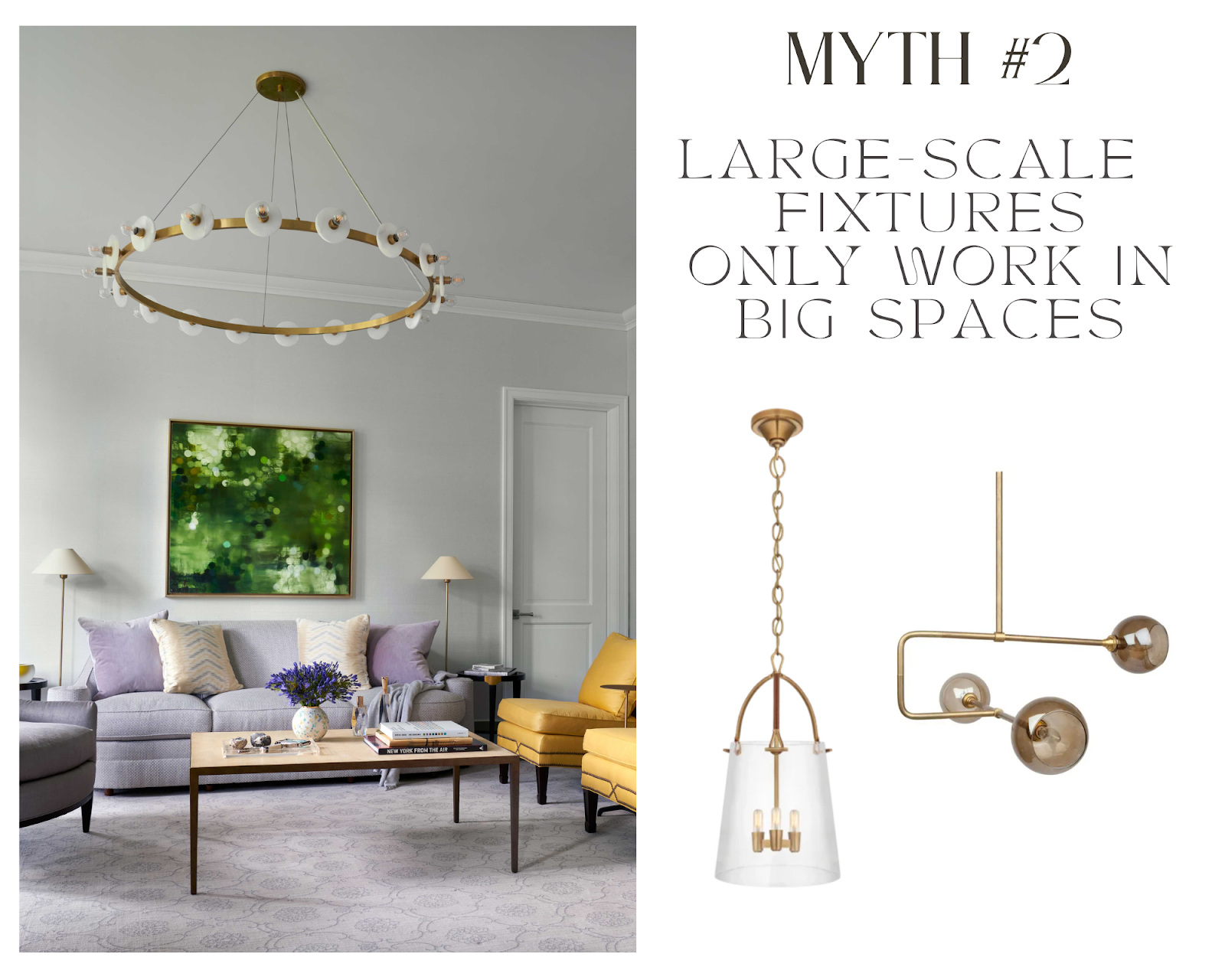 Another Myth: Large-Scale Fixtures Only Work in Sizeable Spaces
