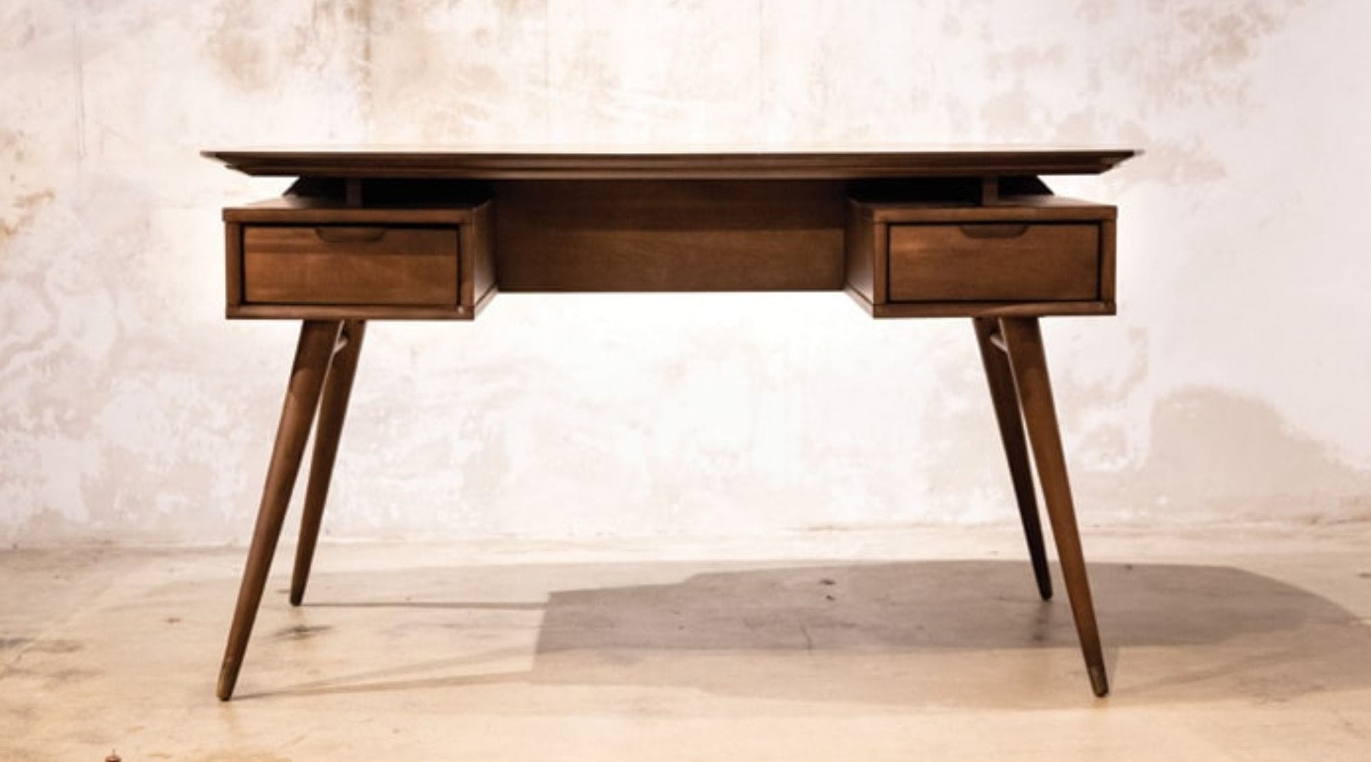 Carel Desk from Burke Decor that's perfect for small spaces 