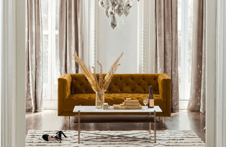 Velvet accents guaranteed to glam up your space