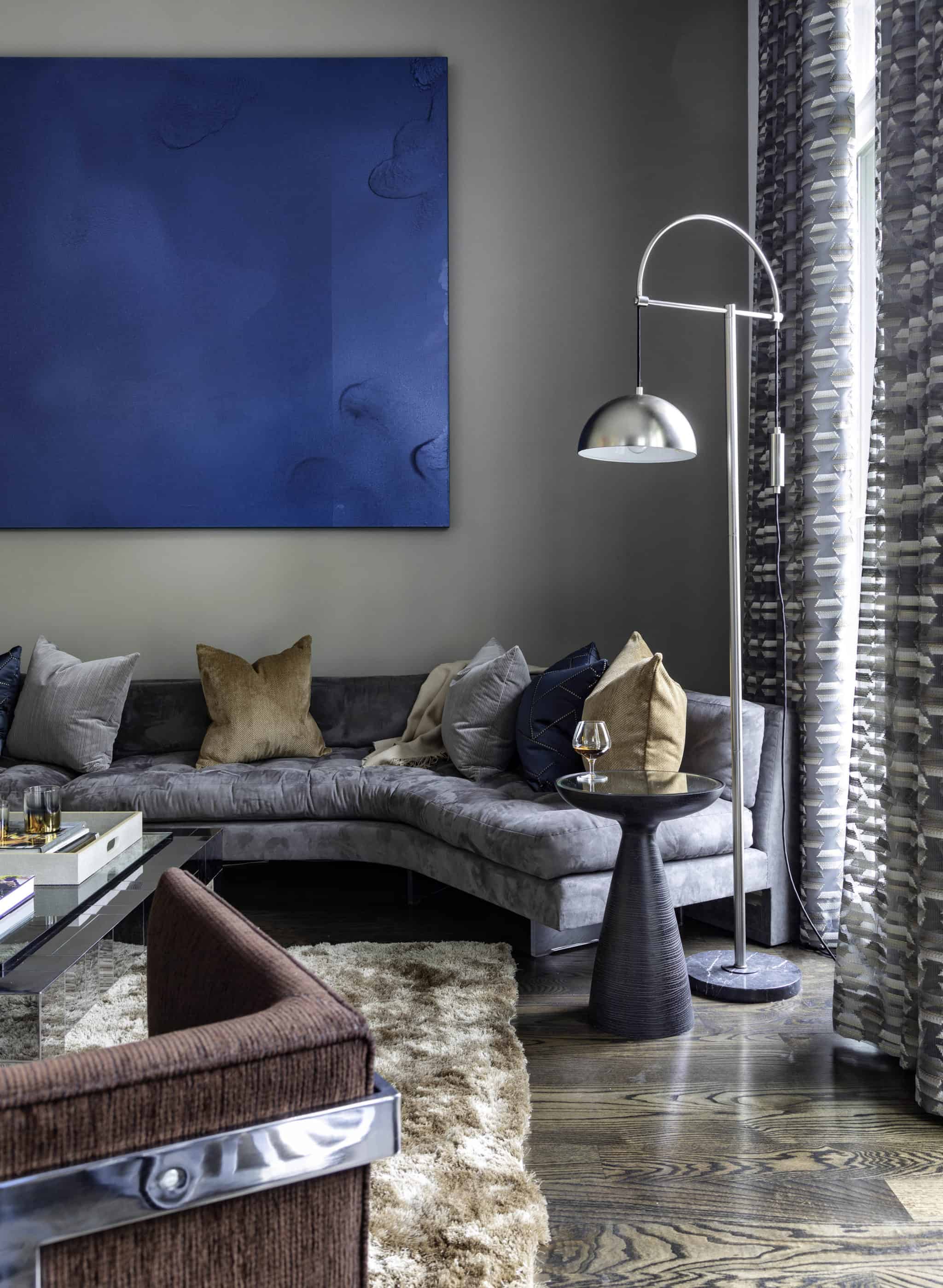 Living Room Vignette | Laura U Interior Design