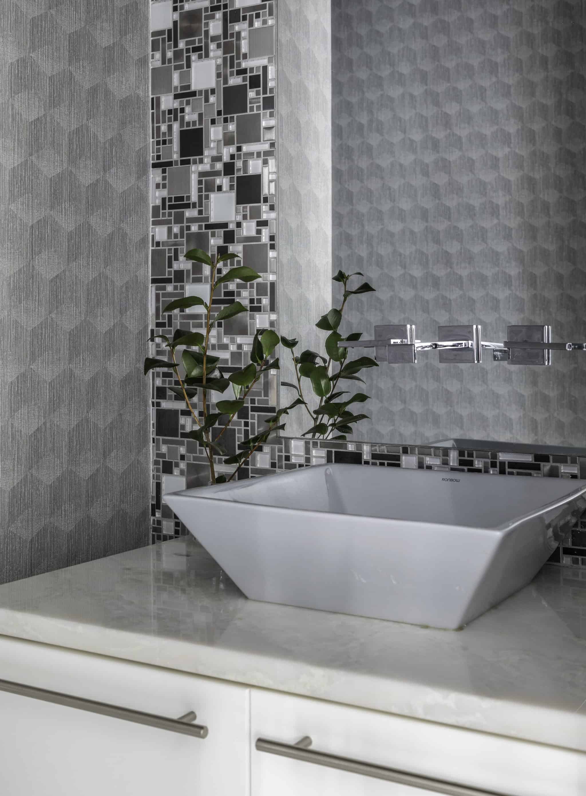 Powder Bath | Laura U Interior Design