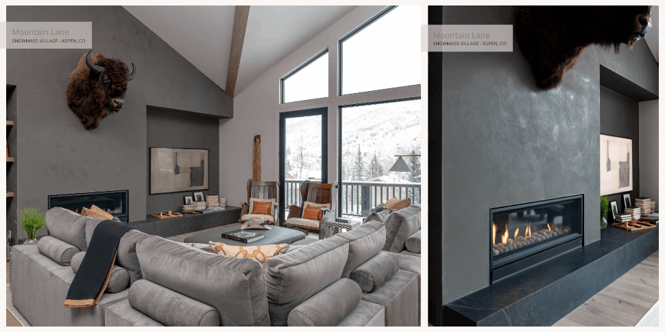 Enclose Fireplaces for a Safe and Sleek Aesthetic within your family friendly home